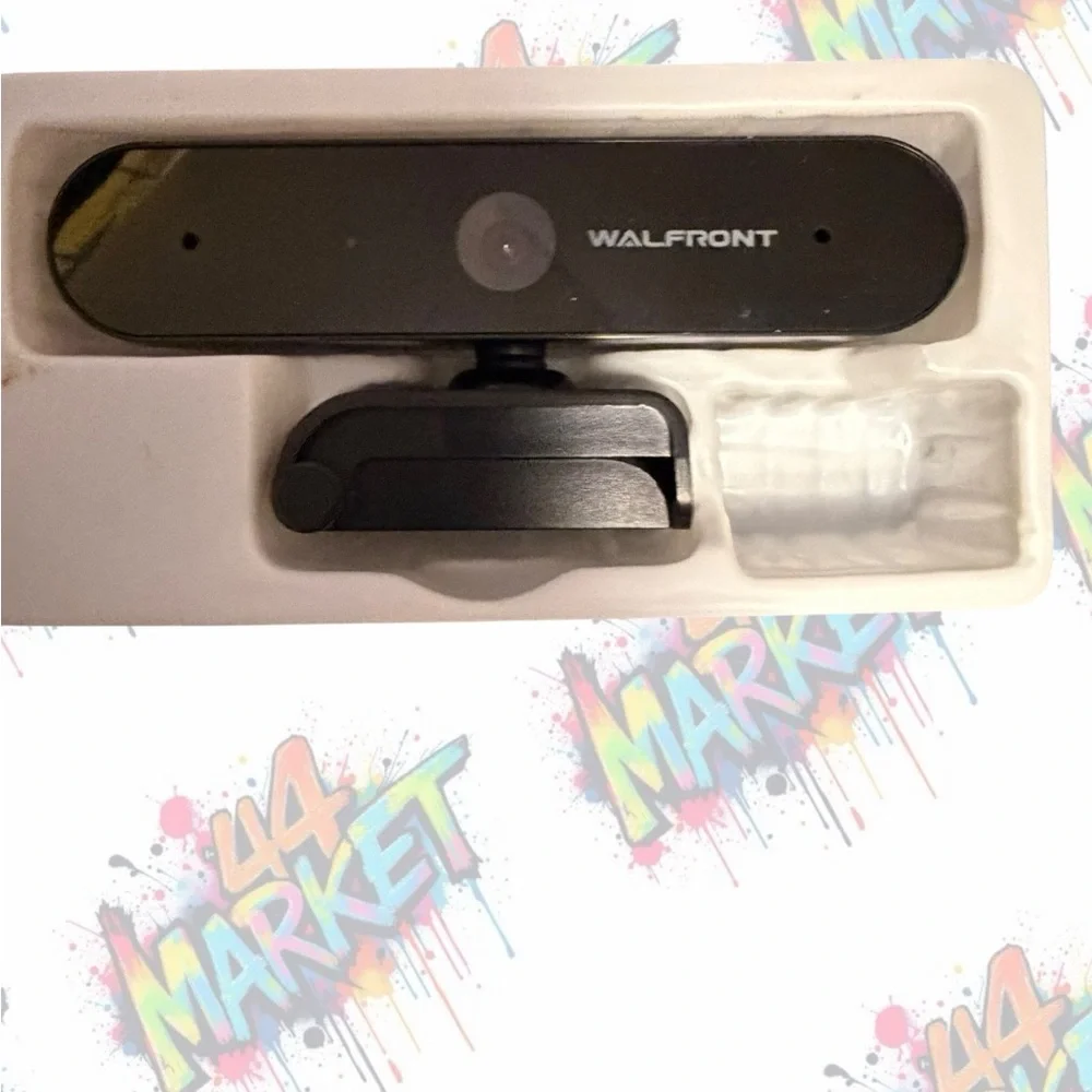 Walfront Black Webcam